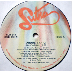 Abdul Tariq Education USED VINYL 12INCH 33 S RPM SINGLE