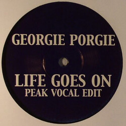 Georgie Porgie Life Goes On USED VINYL 12INCH 33 S RPM SINGLE SIDED