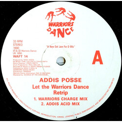 Addis Posse Let The Warriors Dance Retrip USED VINYL 12INCH 33 S RPM