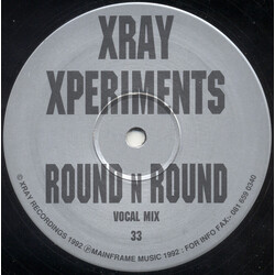 Xray Xperiments Round N Round USED VINYL 12INCH 33 S RPM