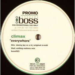 Climax (5) Everywhere USED VINYL 12INCH PROMO