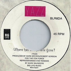 Yazz Where Has All The Love Gone? USED VINYL 7INCH 45 RPM SINGLE JUKEBOX