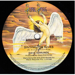 Dave Edmunds Singing The Blues USED VINYL 7INCH SINGLE 45 RPM