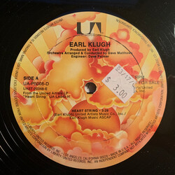 Earl Klugh Heart String USED VINYL 12INCH 33 S RPM PROMO