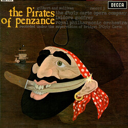Gilbert & Sullivan / D'Oyly Carte Opera Company / The Royal Philharmonic Orchestra / Isidore Godfrey The Pirates Of Penzance Record 2 Vinyl LP USED
