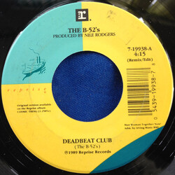 The B-52's Deadbeat Club USED VINYL 7INCH SINGLE