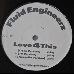Fluid Engineerz Love 4 This / The Basics USED VINYL 12INCH