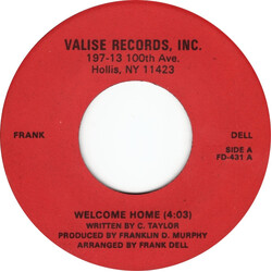 Frank Dell Welcome Home / I'll Be Ready USED VINYL 7INCH SINGLE
