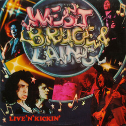 West, Bruce & Laing Live 'N' Kickin' Vinyl LP USED