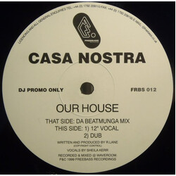 Casa Nostra Our House USED VINYL 12INCH PROMO
