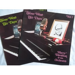 Harry Davidson And His Orchestra Those Were The Days -Vol 2 Vinyl LP USED