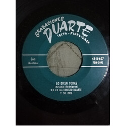 Rolo Martínez / Ernesto Duarte Y Su Orquesta De Un Mundo Raro / Los Dicen Todas USED VINYL 7INCH 45 RPM