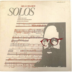 Neil Rolnick / Robert Dick / Gordon Gottlieb / George Lewis Solos Vinyl LP USED