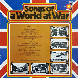 Janet Webb / The Naafi Singers Songs Of A World At War Vinyl LP USED
