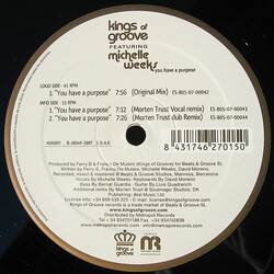Kings Of Groove / Michelle Weeks You Have A Purpose USED VINYL 12INCH