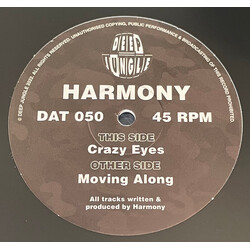 DJ Harmony Moving Along / Crazy Eyes USED VINYL 12INCH 45 RPM