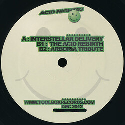 Mr. Gasmask Interstellar Delivery USED VINYL 12INCH LIMITED EDITION