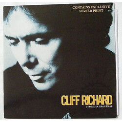 Cliff Richard Stronger Than That USED VINYL 12INCH 45 RPM