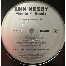 Ann Nesby Shelter (Boris & Beck Remixes) USED VINYL 12INCH PROMO