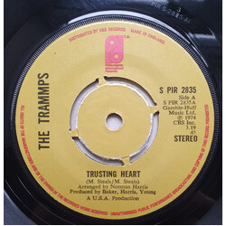 The Trammps Trusting Heart / Down Three Dark Streets USED VINYL 7INCH 45 RPM