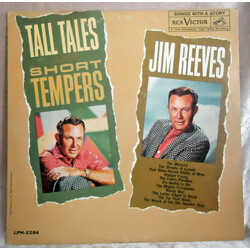 Jim Reeves Tall Tales And Short Tempers Vinyl LP USED