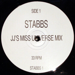 Stabbbs Joy & Happiness USED VINYL 12INCH PROMO 33 S RPM