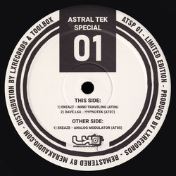 Ekeaze / Dave.LXR Astral Tek Special 01 USED VINYL 12INCH STEREO