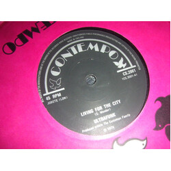 Ultrafunk Living For The City USED VINYL 7INCH 45 RPM SINGLE