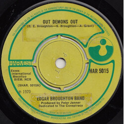 The Edgar Broughton Band Out Demons Out USED VINYL 7INCH 45 RPM
