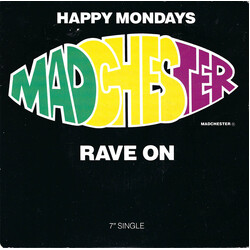 Happy Mondays Madchester Rave On USED VINYL 7INCH 45 RPM SINGLE