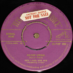 Don Lang And His Frantic Five Six-Five Special USED VINYL 7INCH 45 RPM SINGLE