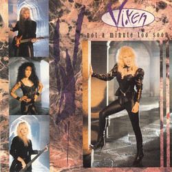 Vixen (2) Not A Minute Too Soon USED VINYL 7INCH 45 RPM SINGLE STEREO