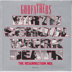 The Godfathers Birth, School, Work, Death (The Resurrection Mix) USED VINYL 7INCH 45 RPM SINGLE STEREO
