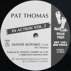 Pat Thomas (3) In Action Vol. 2 USED VINYL 12INCH 33 S RPM