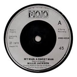Millie Jackson My Man, A Sweet Man USED VINYL 7INCH 45 RPM SINGLE REPRESS