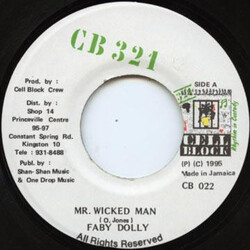 Fabby Dolly / Small Karl Mr. Wicked Man/Big Gun No Fun USED VINYL 7INCH 45 RPM SINGLE