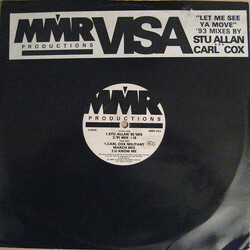 Visa Let Me See Ya Move '93 Mixes USED VINYL 12INCH 33 S RPM