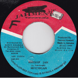 Papa Michigan Worship Jah USED VINYL 7INCH 45 RPM