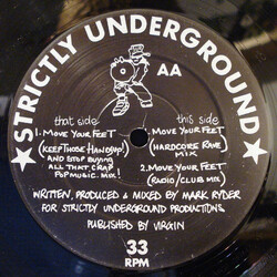M-D-Emm Move Your Feet USED VINYL 12INCH 45 RPM 33 S RPM