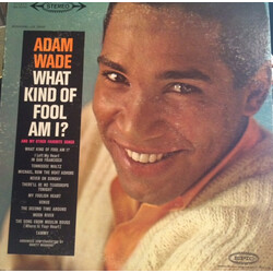 Adam Wade (2) What Kind Of Fool Am I? Vinyl LP USED