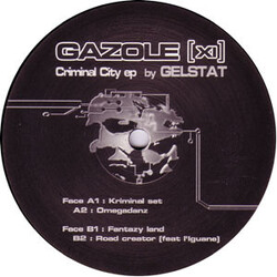 Gelstat Criminal City EP USED VINYL 12INCH EP