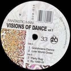 Fantastic Man Visions Of Dance Vol 1 USED VINYL 12INCH 33 S RPM EP