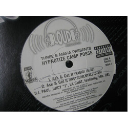 Hypnotize Camp Posse Ask & Get It USED VINYL 12INCH 33 S RPM