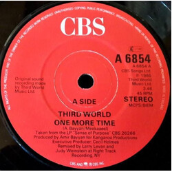 Third World One More Time USED VINYL 7INCH 45 RPM SINGLE STEREO