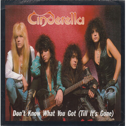 Cinderella (3) Don't Know What You Got (Till It's Gone) USED VINYL 7INCH SINGLE 45 RPM