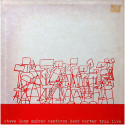 Steve Lacy / Andrea Centazzo / Kent Carter Trio Live Vinyl LP USED