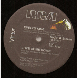 Evelyn King Love Come Down USED VINYL 12INCH 33 S RPM STEREO