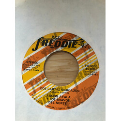 Los Bravos del Norte de Ramón Ayala Dos Cartas Marcadas USED VINYL 7INCH 45 RPM SINGLE STEREO