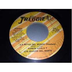 Los Bravos del Norte de Ramón Ayala La Mitad Del Mundo / Te Vas A Acordar De Mi USED VINYL 7INCH 45 RPM SINGLE STEREO