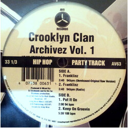 Crooklyn Clan Archivez Vol. 1 USED VINYL 12INCH